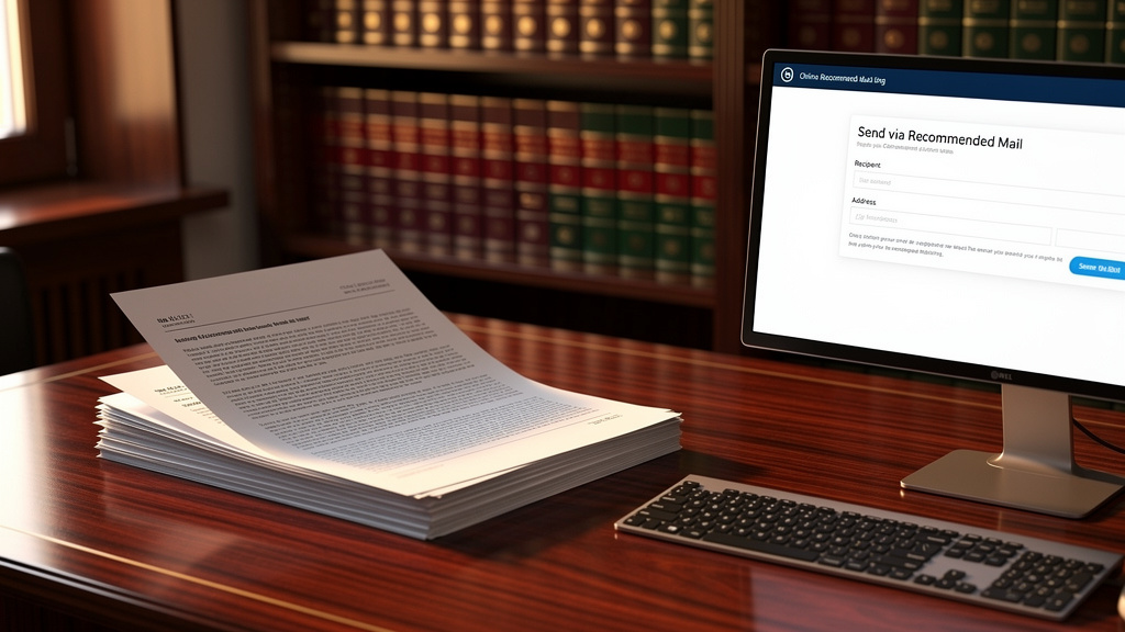 Les atouts de l'envoi recommandé en ligne pour les avocats